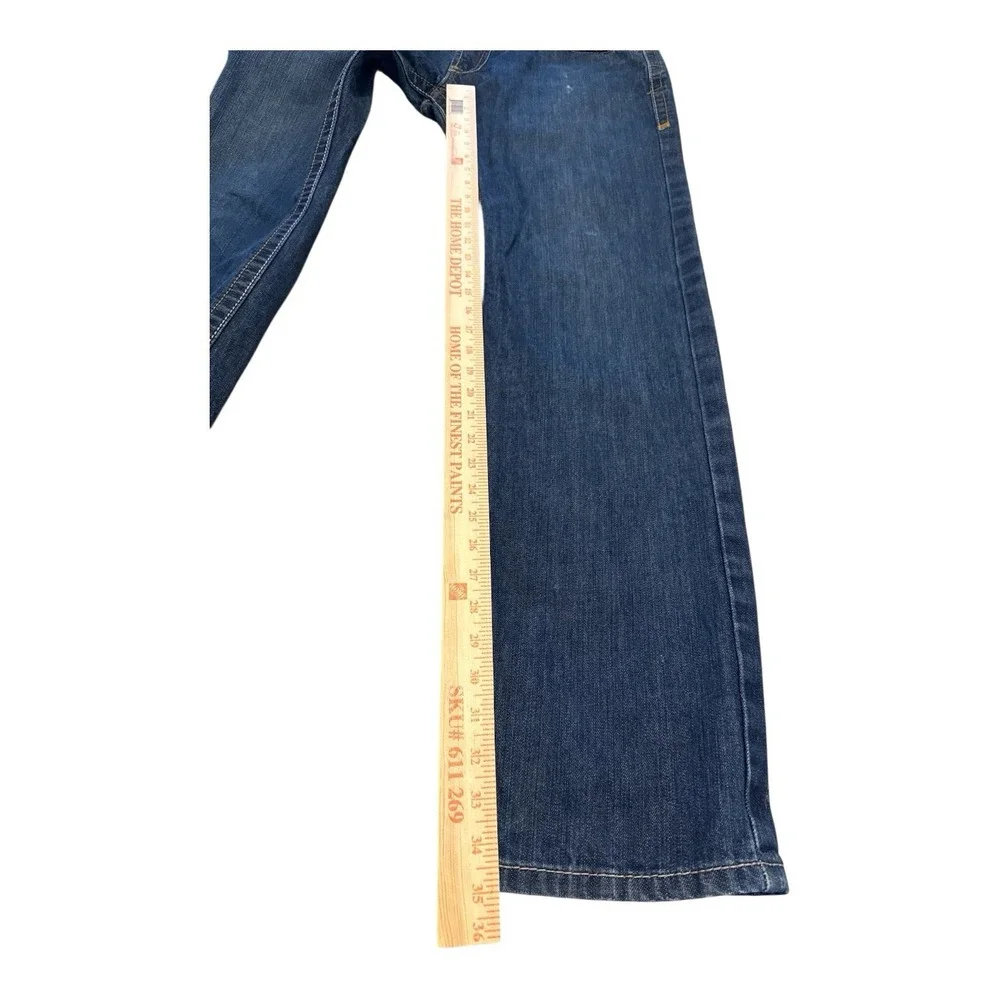 Ariat FR Jeans Men's 31 X 36 M4 Low Rise Boot Cut Dark Wash Denim - Picture 3 of 8